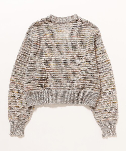 fennica（フェニカ） カーディガン COOHEM / TWEEDY MESH KNIT
