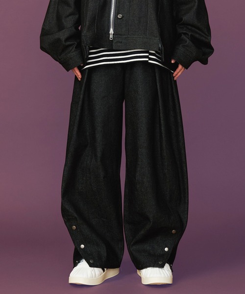 SeeSew ジーンズ 「UNISEX」DENIM CURVE PANTS/デニムカーブパンツ