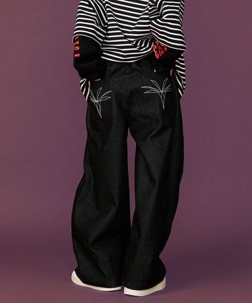 SeeSew ジーンズ 「UNISEX」DENIM CURVE PANTS/デニムカーブパンツ