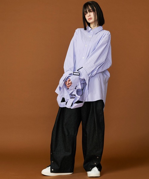 SeeSew ジーンズ 「UNISEX」DENIM CURVE PANTS/デニムカーブパンツ