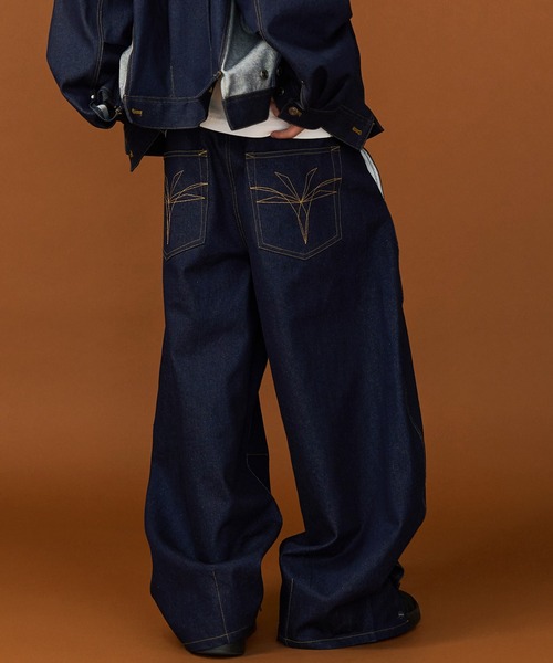 SeeSew ジーンズ 「UNISEX」DENIM CURVE PANTS/デニムカーブパンツ