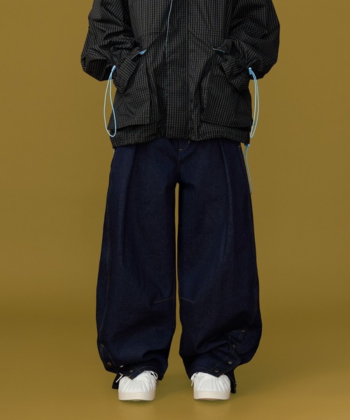 SeeSew ジーンズ 「UNISEX」DENIM CURVE PANTS/デニムカーブパンツ