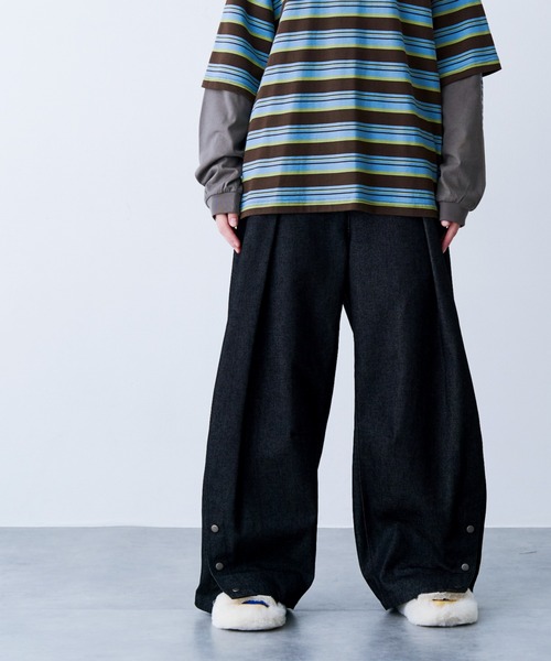 SeeSew ジーンズ 「UNISEX」DENIM CURVE PANTS/デニムカーブパンツ