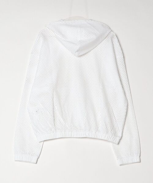 パーカー COTTON MESH ZIP-UP HOODIE メンズの画像