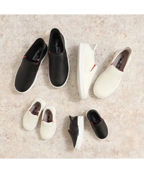 「BREEZE」 スリッポン 22.5 ブラック レディース_画像4