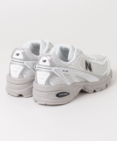 「New Balance」 ローカットスニーカー 27.5cm ブラック レディース_画像2