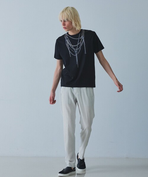 YArKA tシャツ 「YArKA×5351」ネックレス プリント 半袖 Tシャツ