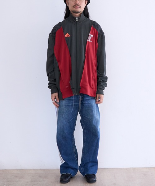 コート ジャケット DISCOVERED ”newsed” Docking Wide Track Jacket メンズ レディースの画像
