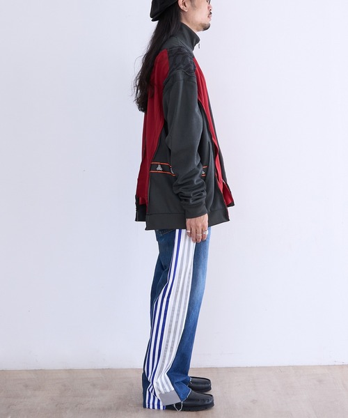コート ジャケット DISCOVERED ”newsed” Docking Wide Track Jacket メンズ レディースの画像