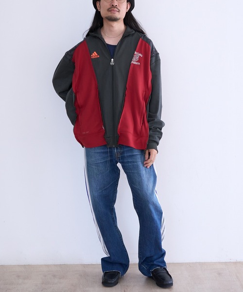 コート ジャケット DISCOVERED ”newsed” Docking Wide Track Jacket メンズ レディースの画像