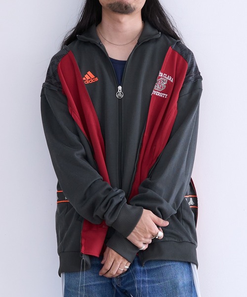 コート ジャケット DISCOVERED ”newsed” Docking Wide Track Jacket メンズ レディースの画像