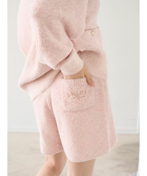 SNIDEL HOME パジャマ ルームウェア リボンツイードショートパンツ
