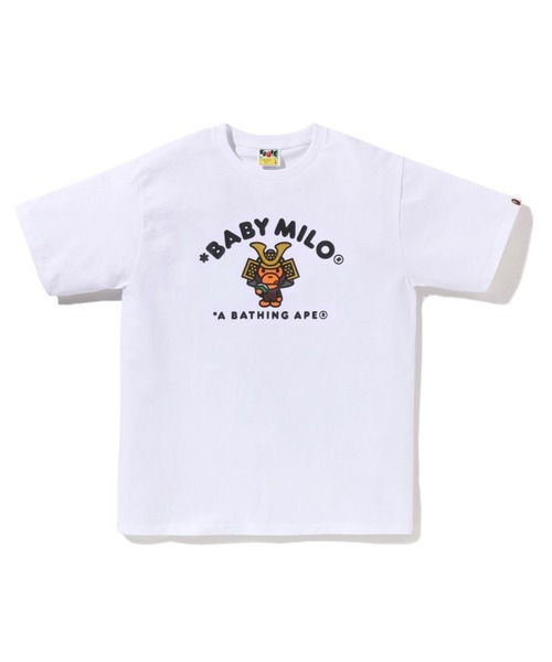 A BATHING APE（アベイシングエイプ） tシャツ KABUTO BABY MILO