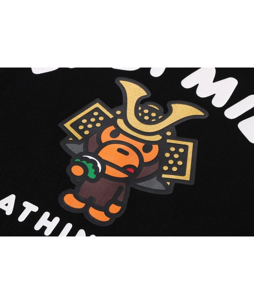 A BATHING APE（アベイシングエイプ） tシャツ KABUTO BABY MILO
