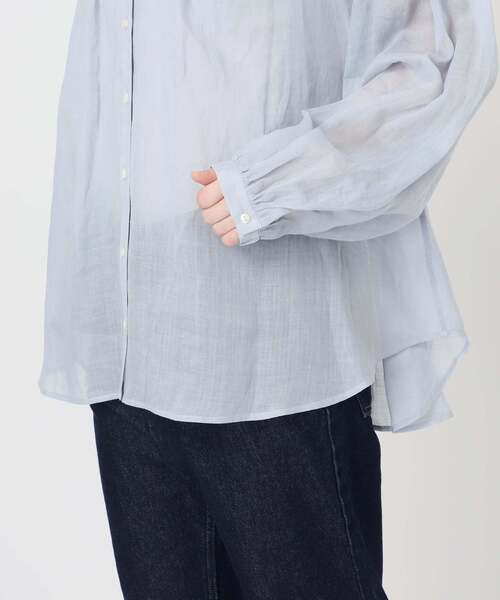 ブラウス シャツ 「追加」ラミースキッパーシャツ レディースの画像