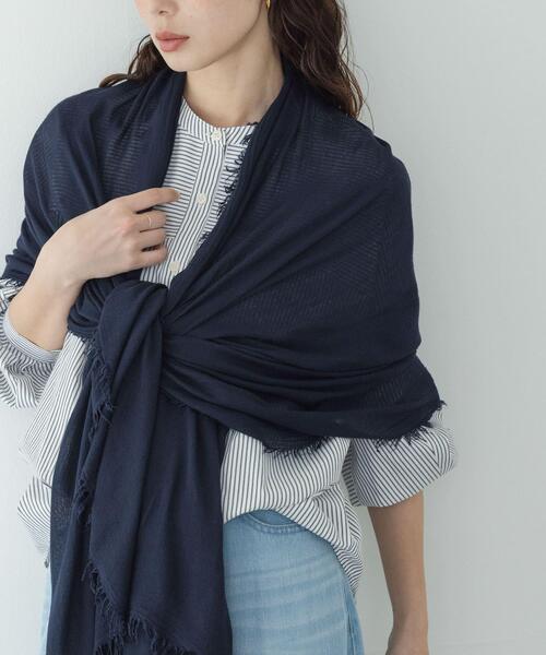 【新品】スカリオーネ SCAGLIONE レーヨンコットン マフラー ストール グリーン【レディース】 新品】スカリオーネ SCAGLIONE レーヨンコットン マフラー ストール