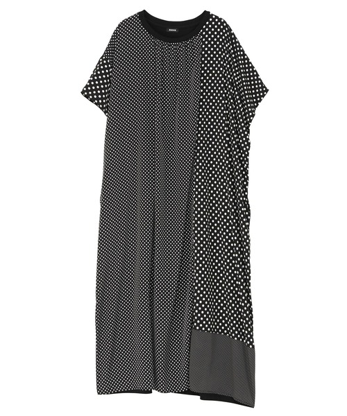 ZUCCa（ズッカ） ワンピース 半袖 (S)MIX DOTS / S : ZOZOTOWN Yahoo