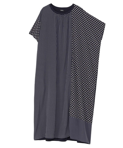 ZUCCa（ズッカ） ワンピース 半袖 (S)MIX DOTS / S : ZOZOTOWN Yahoo