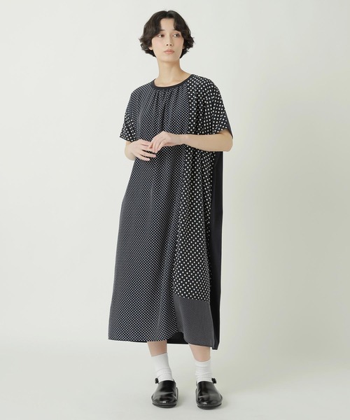 ZUCCa（ズッカ） ワンピース 半袖 (S)MIX DOTS : ZOZOTOWN Yahoo!店