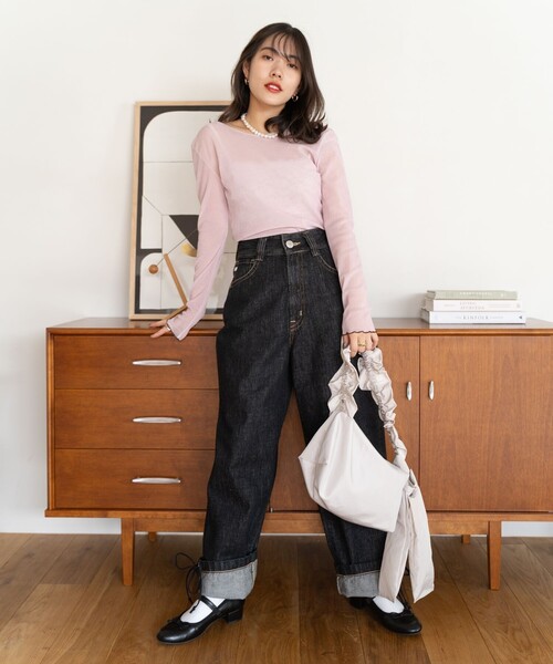 「FREAK'S STORE」 デニムパンツ MEDIUM ホワイト レディース