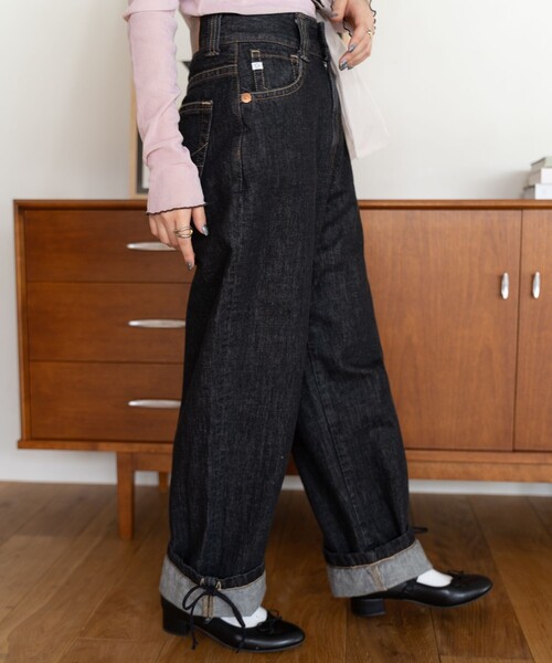 「FREAK'S STORE」 デニムパンツ MEDIUM ホワイト レディース