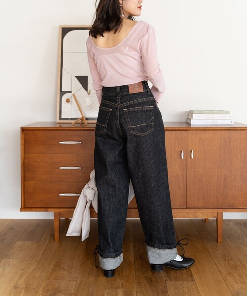 「FREAK'S STORE」 デニムパンツ MEDIUM ホワイト レディース