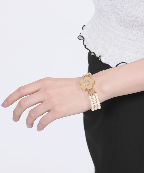 「MARY QUANT」 ブレスレット FREE ゴールド レディース_画像4