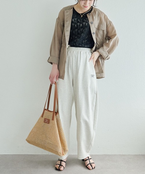 pual ce cin スウェットパンツ ジャージ 接触冷感・抗菌カットソー