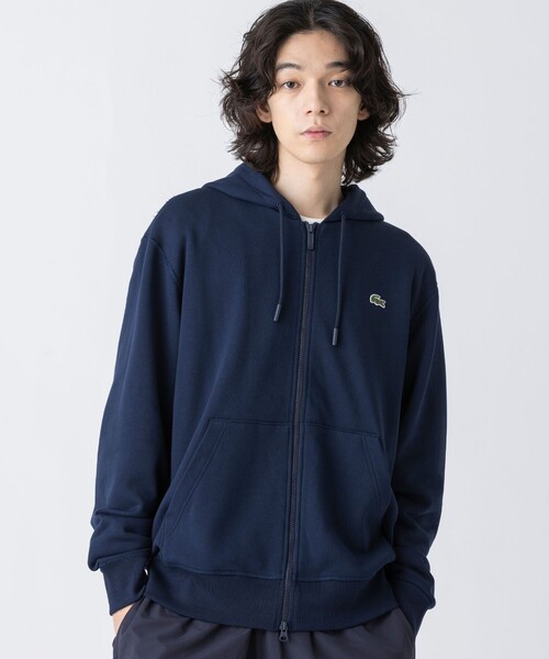 LACOSTE（ラコステ） ジップアップパーカー 2 ブラック メンズ 