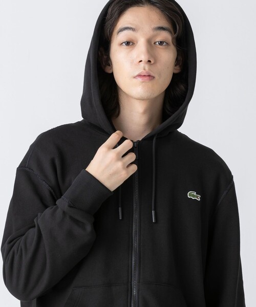 LACOSTE（ラコステ） ジップアップパーカー 2 ブラック メンズ 