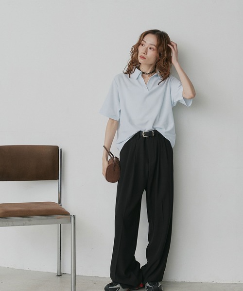 ad thie（アドティエ） ポロシャツ ポロ ベーシック ハーフスリーブ