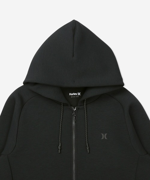 「Hurley 」 ジップアップパーカー SMALL カーキブラウン メンズ_画像5