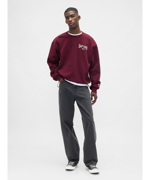 「GAP」 スウェットカットソー X-SMALL ホワイト系その他 メンズ_画像3