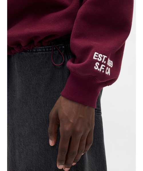 「GAP」 スウェットカットソー X-SMALL ホワイト系その他 メンズ_画像6