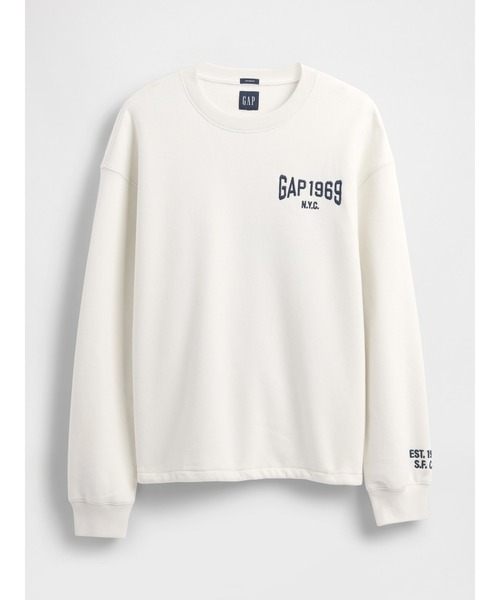 「GAP」 スウェットカットソー X-SMALL ホワイト系その他 メンズ_画像9