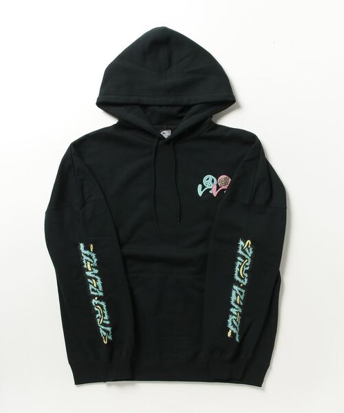 「SANTA CRUZ」 プルオーバーパーカー M グレー レディース_画像4