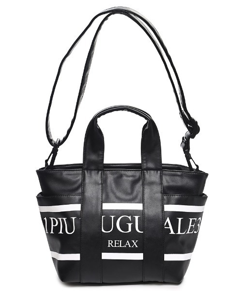 1PIU1UGUALE3 RELAX 「1PIU1UGUALE3 RELAX 」 2WAYバッグ - ブラック