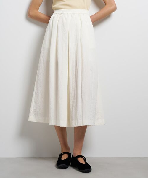 LANVIN en Bleu パンツ 撥水キュロットゴムパンツ レディース