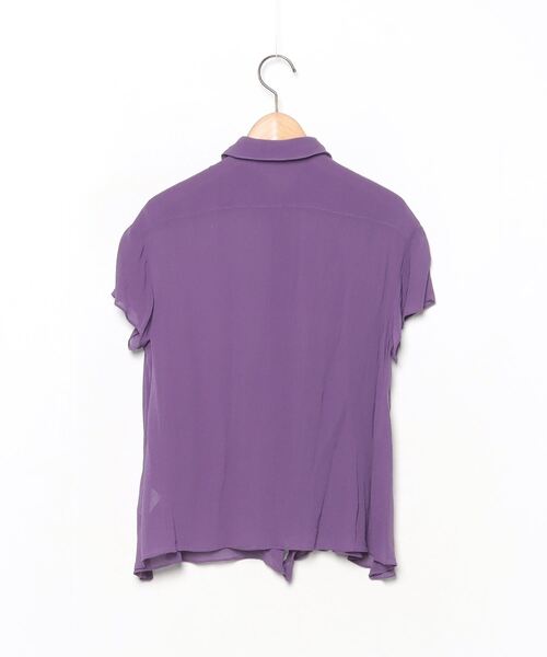 「Acne Studios」 ノースリーブシャツ 34 パープル レディース_画像2