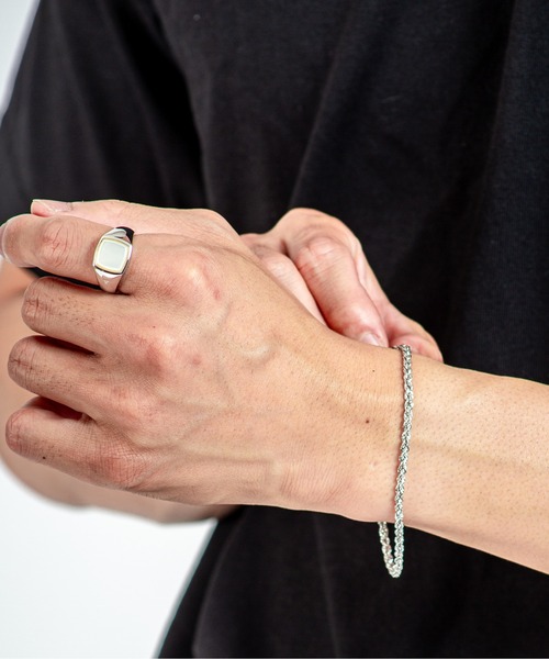 TOMWOOD Rope Bracelet シルバーブレスレット TOM WOOD（トムウッド） ブレスレット 「TOMWOOD」Rope Bracelet