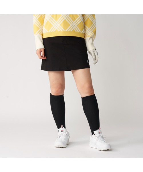 FILA フィラ ゴルフ レディース スカート FILA GOLF スカート フィラゴルフ ゴルフウェア 裏起毛 UVカット