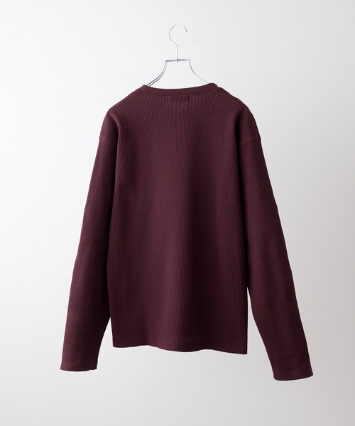 「CLEL」 長袖Tシャツ S ネイビー メンズ_画像7