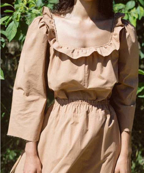 ブラウス シャツ BELIZE べリーゼ / MALLORY RUFFLE TOP マロリーラッフルトップ ブラウストップス / 19BE01 レディ