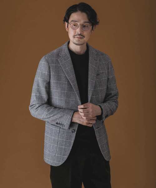 日本最大級 スーツ ジャケット Life Style Tailor Ballisウールチェックジャケット 配送員設置送料無料 Www Muslimaidusa Org