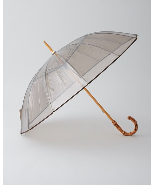 Traditional Weatherwear 傘 CLEAR UMBRELLA Traditional Weatherwear 傘 CLEAR UMBRELLA BAMBOO レディース