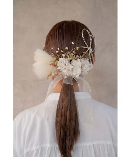 レフア髪飾り 真っ赤なレフアの髪飾り