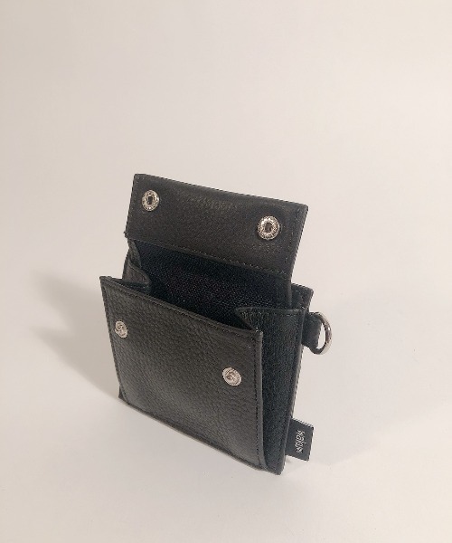 waku（ワク） 財布 コーデュラナイロンコンビコンパクトネック