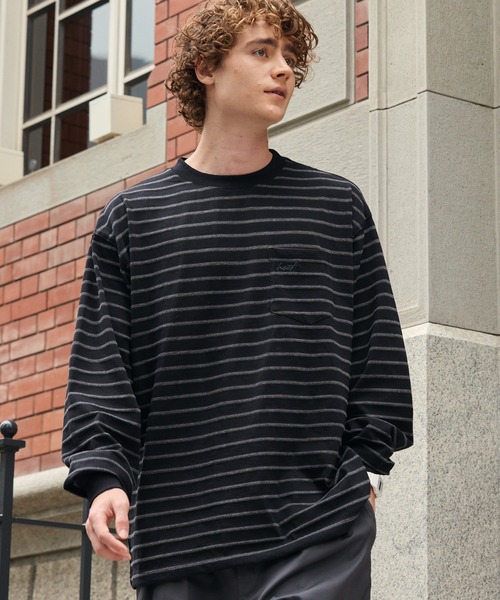 HECT tシャツ 「HECT」Big Border L/S Tee / ビッグシルエットボーダー