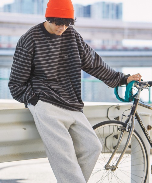 HECT tシャツ 「HECT」Big Border L/S Tee / ビッグシルエットボーダー