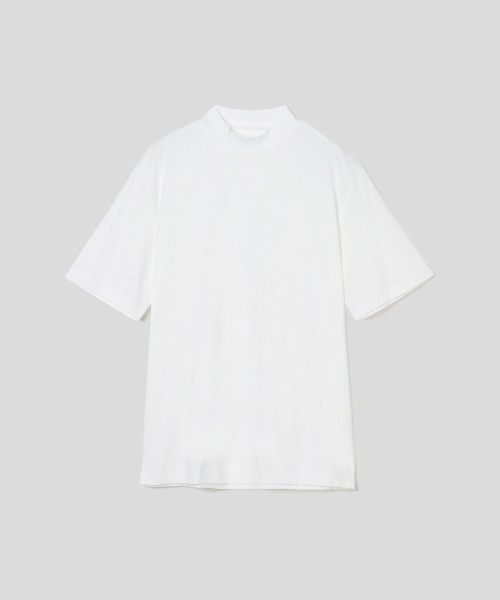 three dots（スリー ドッツ） tシャツ サンデッドジャージー モック